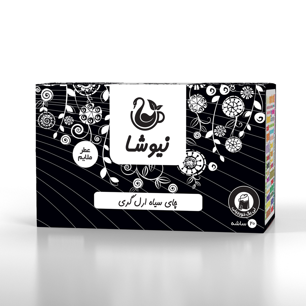 مخلوط چای سیاه چای ارل گری کیسه ای 20عددی - عطر ملایم