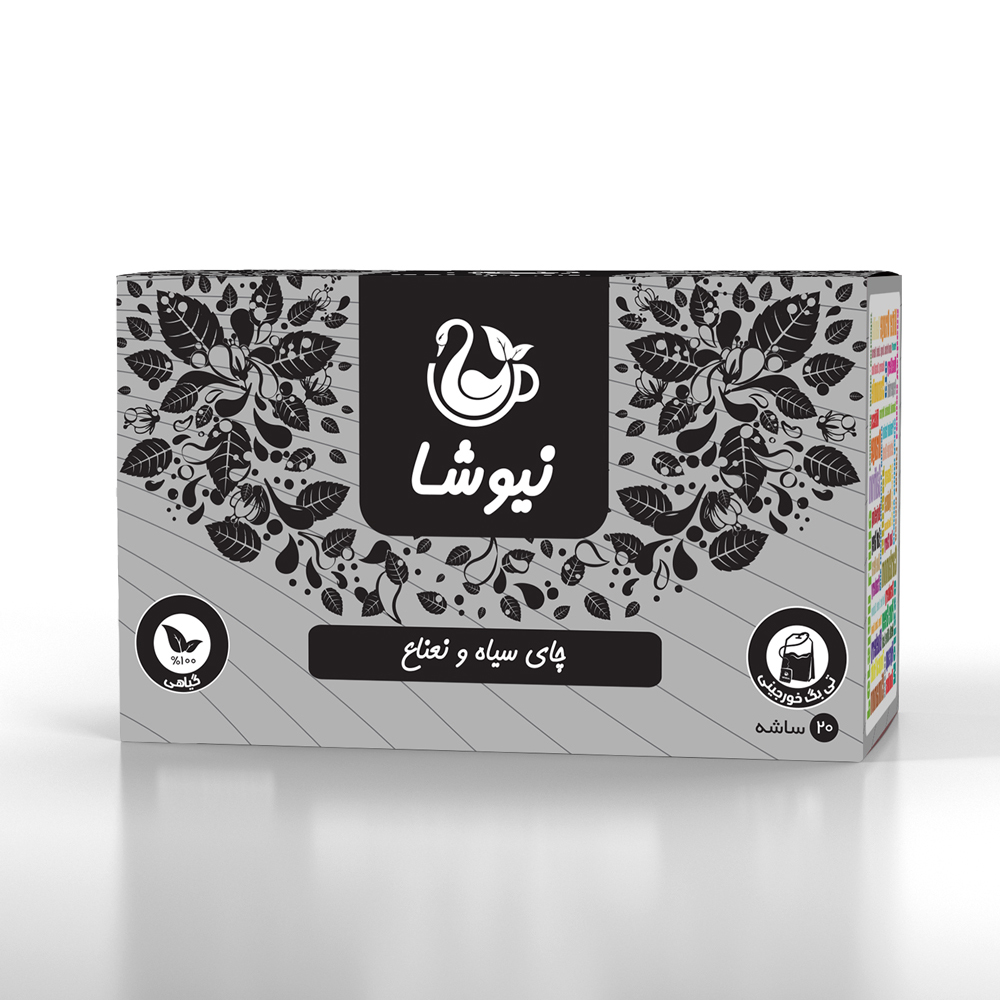 چای سیاه و نعناع