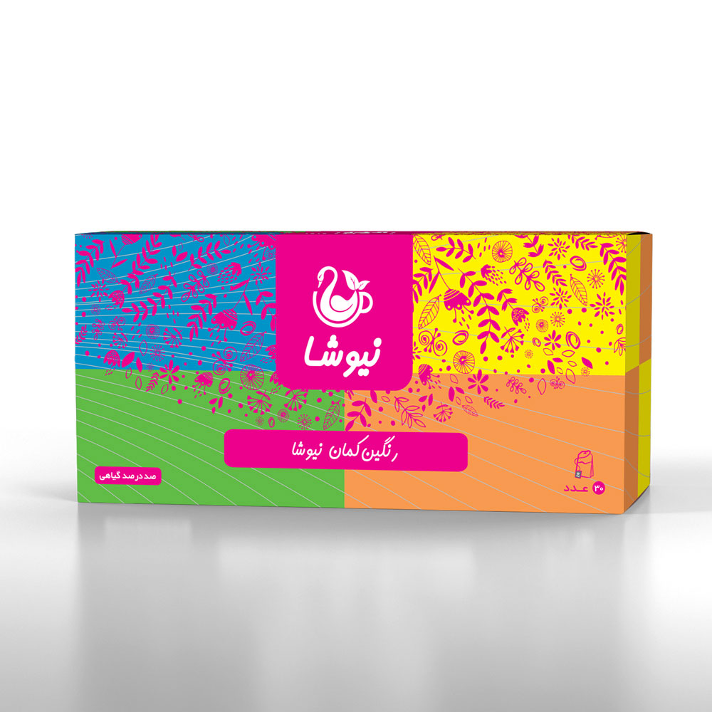 چای رنگین کمان 30 عددی