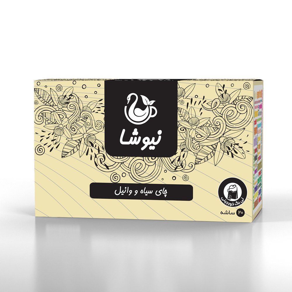 چای سیاه و وانیل